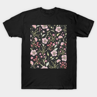 Floral Pattern T-Shirt